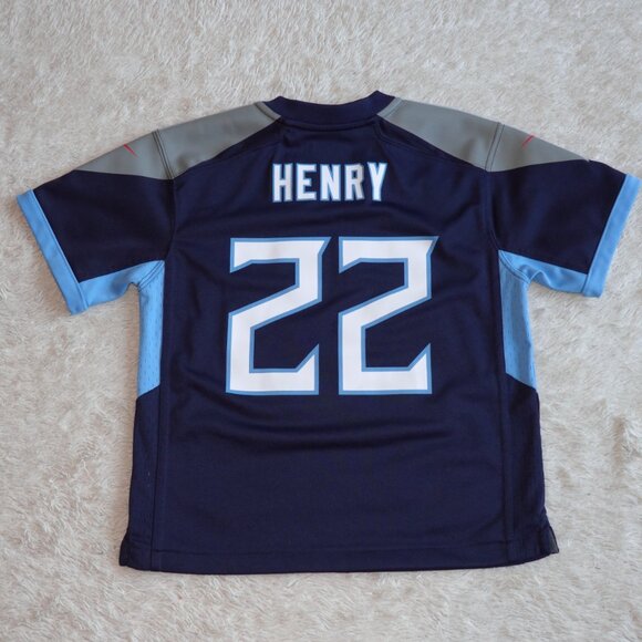 Boys Size 7 Derrick Henry Tennessee Titans Nike Youth NFL Game Jersey - Picture 2 of 5